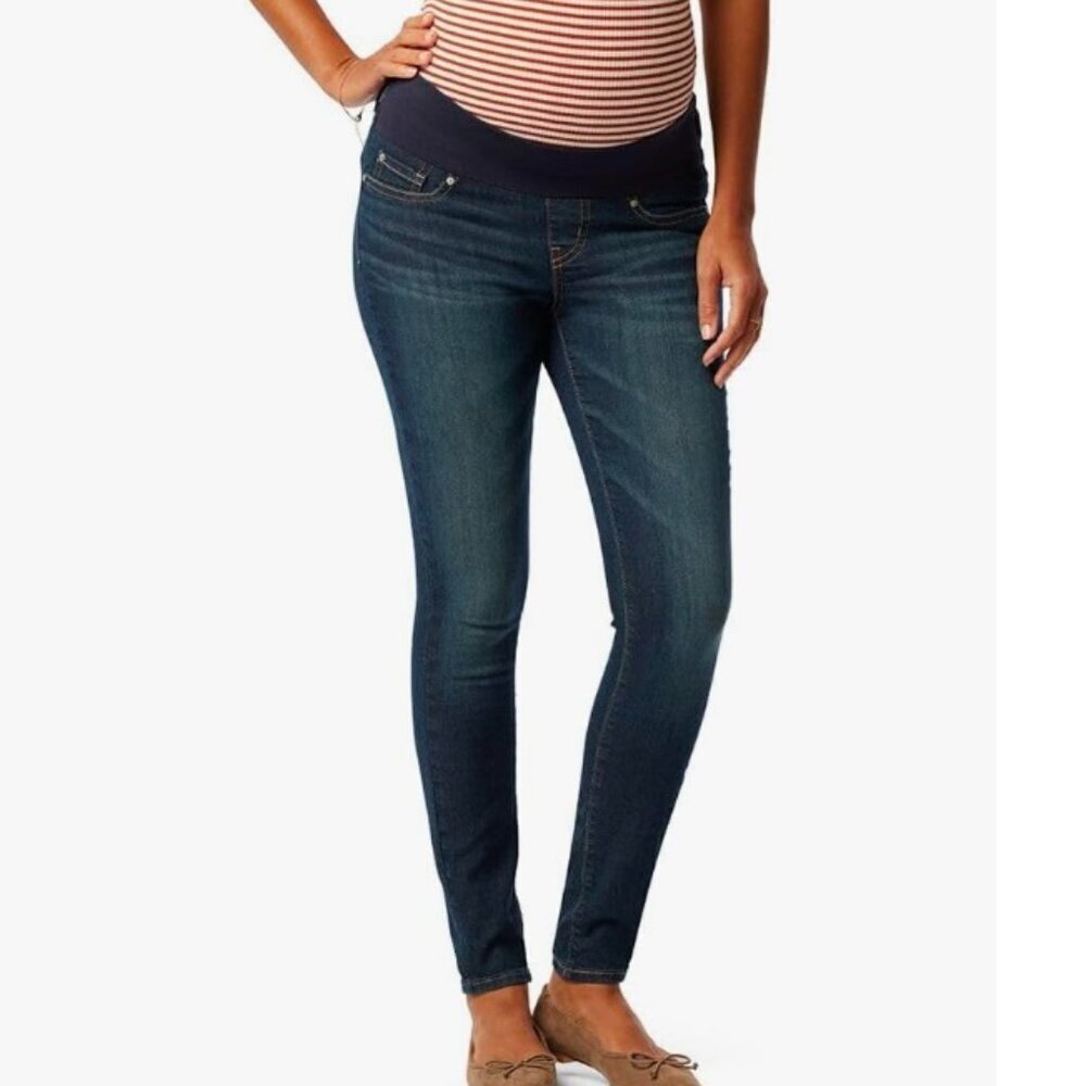 Signature by Levi Strauss & Co. Gold Women's Maternity Baby Bump Skinny Jeans